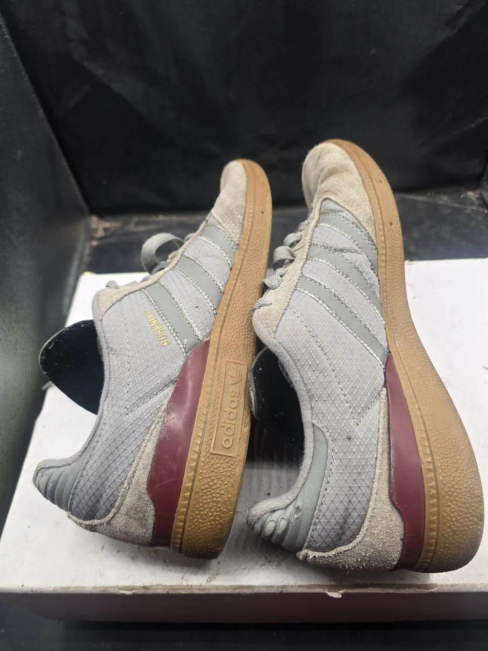 adidas Men’s Gray Suede Sneakers